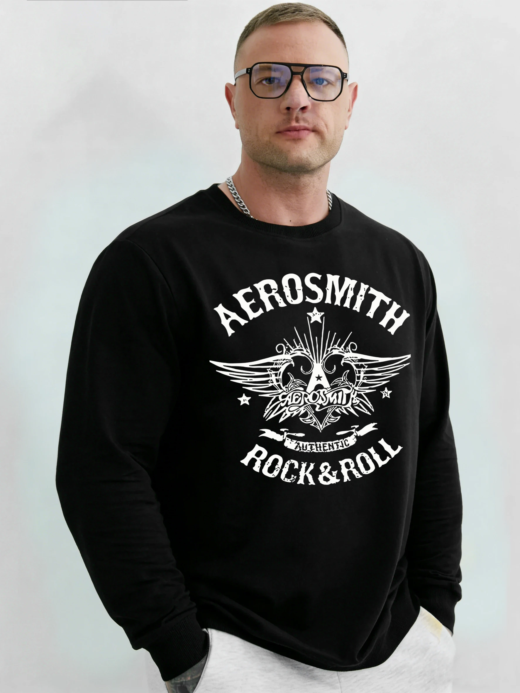 Толстовка с принтом Aerosmith Rock&Roll, мужская флисовая свободная уличная одежда, осенний пуловер с круглым вырезом, универсальный унисекс, повседневный, с длинным рукавом
Толстовка с принтом Aerosmith Rock&Roll, мужская флисовая свободная уличная одежда, осенний пуловер с круглым вырезом, универсальный унисекс, повседневный, с длинным рукавом