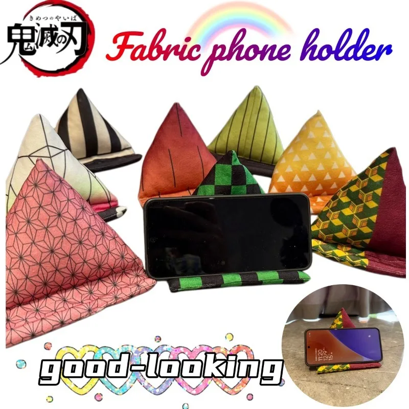 New Bandai Demon Slayer Anime Fabric Phone Stand, Stuffed Cute Decor Holder featuring Tanjiro, Giyuu Tomioka & Zenitsu Agatsuma
New Bandai Demon Slayer Anime Fabric Phone Stand, Stuffed Cute Decor Holder featuring Tanjiro, Giyuu Tomioka & Zenitsu Agatsuma