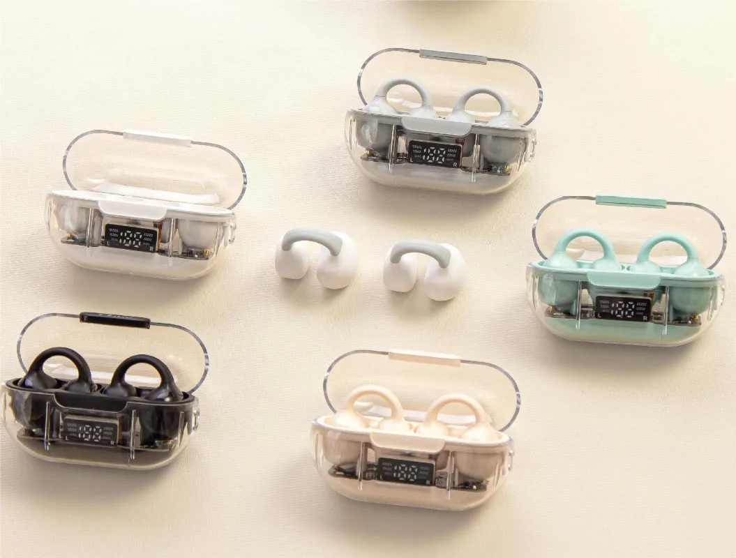 JIAOLEI беспроводные наушники с зажимом TWS костной проводимости 5,4 Bluetooth наушники спортивные игры музыка шумоподавление стерео наушники
JIAOLEI беспроводные наушники с зажимом TWS костной проводимости 5,4 Bluetooth наушники спортивные игры музыка шумоподавление стерео наушники