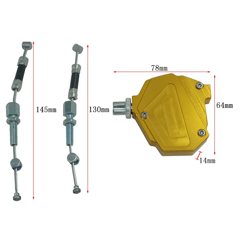 Gold Universal Motorcycle Stunt Clutch Lever Easy Pull Cable System Aluminium Alloy Motorbike Accessories
Gold Universal Motorcycle Stunt Clutch Lever Easy Pull Cable System Aluminium Alloy Motorbike Accessories
