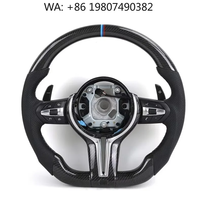 Popular Sport Style Carbon Fiber Leather Steering Wheel, Custom Mod Parts Fit Multi Generation Luxury Sedan Latest Version Auto
Popular Sport Style Carbon Fiber Leather Steering Wheel, Custom Mod Parts Fit Multi Generation Luxury Sedan Latest Version Auto