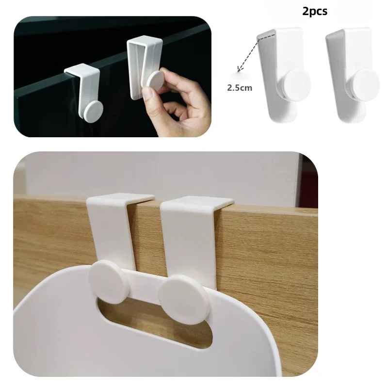 2Pcs Simple No Drilling Multifunctional Clothes Hanger Over The Door Cabinet Door Hook for Kitchen Cabinet Door Hook
2Pcs Simple No Drilling Multifunctional Clothes Hanger Over The Door Cabinet Door Hook for Kitchen Cabinet Door Hook