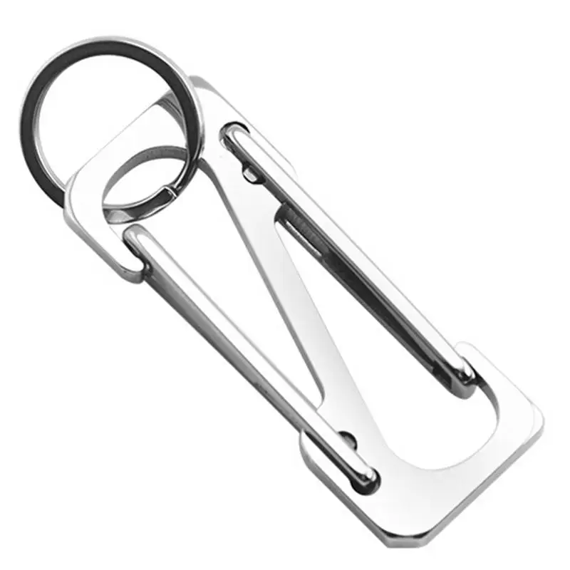 Stainless Steel Carabiner Keychain Stainless Steel Carabiner Keyring Portable Climbing Quick Open Safety Keyring For Camping And
Stainless Steel Carabiner Keychain Stainless Steel Carabiner Keyring Portable Climbing Quick Open Safety Keyring For Camping And