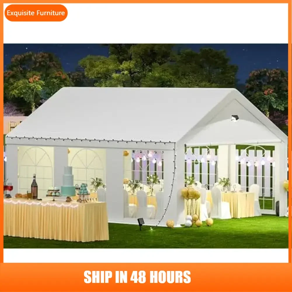 Party Tent- 10x20FT Heavy Duty Canopy Tent with Removable sidewals,outdoor Waiterpro Patio camping Gazebo sheter,perect
Party Tent- 10x20FT Heavy Duty Canopy Tent with Removable sidewals,outdoor Waiterpro Patio camping Gazebo sheter,perect