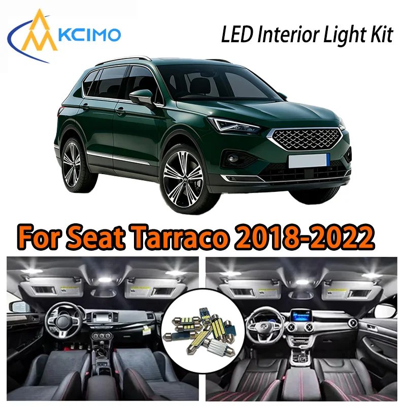 KCIMO For Seat Tarraco 2018-2022 Premium LED Interior Kit - 2 Colors , Quick Installation, Long-Lasting
KCIMO For Seat Tarraco 2018-2022 Premium LED Interior Kit - 2 Colors , Quick Installation, Long-Lasting