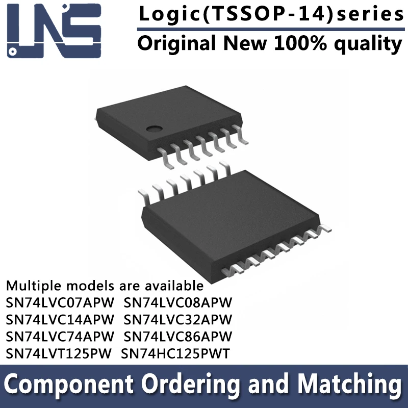 SN74LVC07APW SN74LVC08APW SN74LVC14APW SN74LVC32APW SN74LVC74APW SN74LVC86APW SN74LVT125PW SN74HC125PWT TSSOP-14 интерфейс, 1 шт.
SN74LVC07APW SN74LVC08APW SN74LVC14APW SN74LVC32APW SN74LVC74APW SN74LVC86APW SN74LVT125PW SN74HC125PWT TSSOP-14 интерфейс, 1 шт.