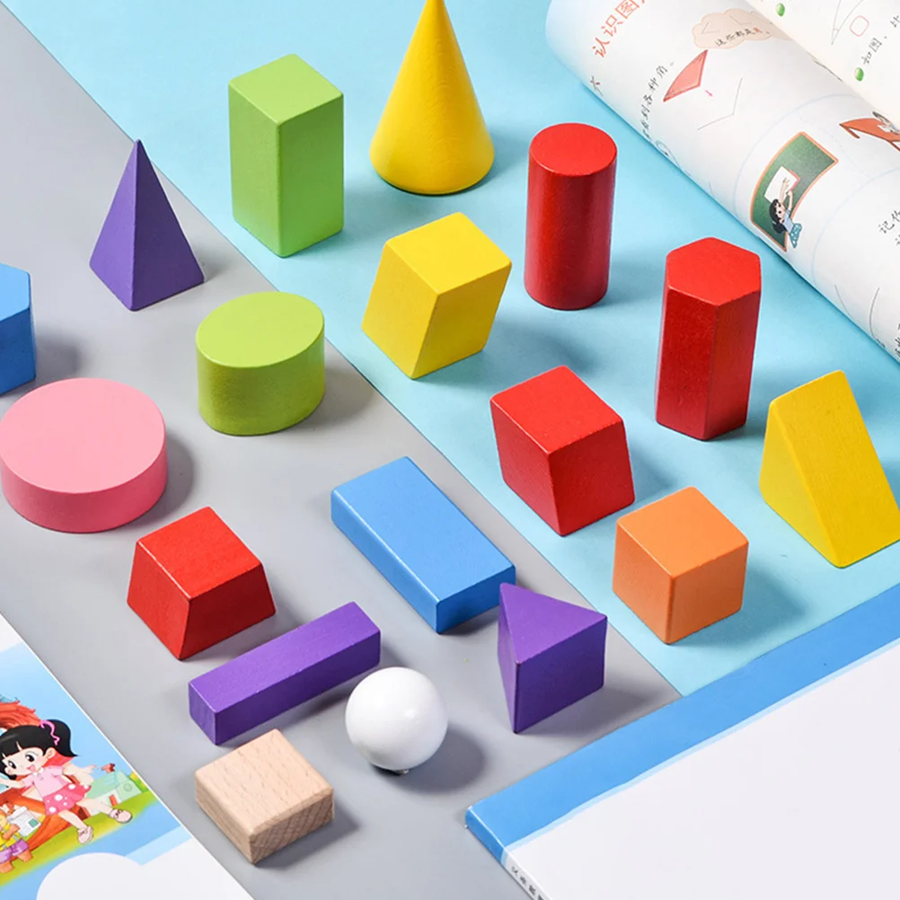 18 Pcs Wooden Stacking Toys Multicolored Blocks Geometric Kids Playthings Preschool Learning Supplies
18 Pcs Wooden Stacking Toys Multicolored Blocks Geometric Kids Playthings Preschool Learning Supplies