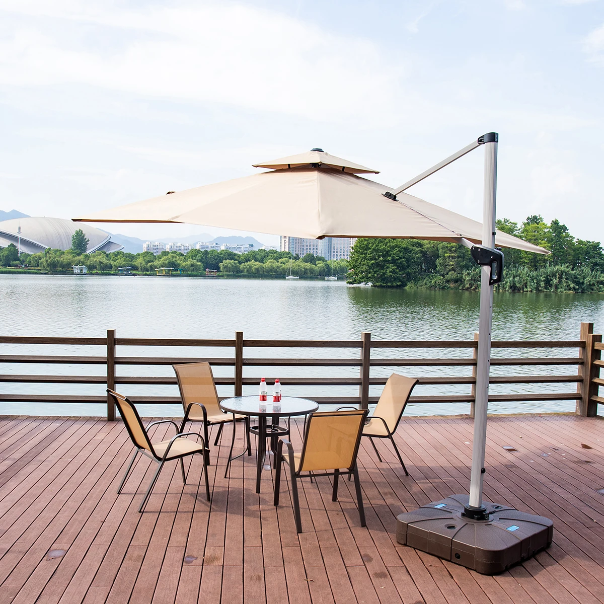 Wholesale Fashion Travel Customised Umbrella Big Outdoor Cantilever Windproof Umbrella Canopy Optional Patio Umbrellas & Bases
Wholesale Fashion Travel Customised Umbrella Big Outdoor Cantilever Windproof Umbrella Canopy Optional Patio Umbrellas & Bases