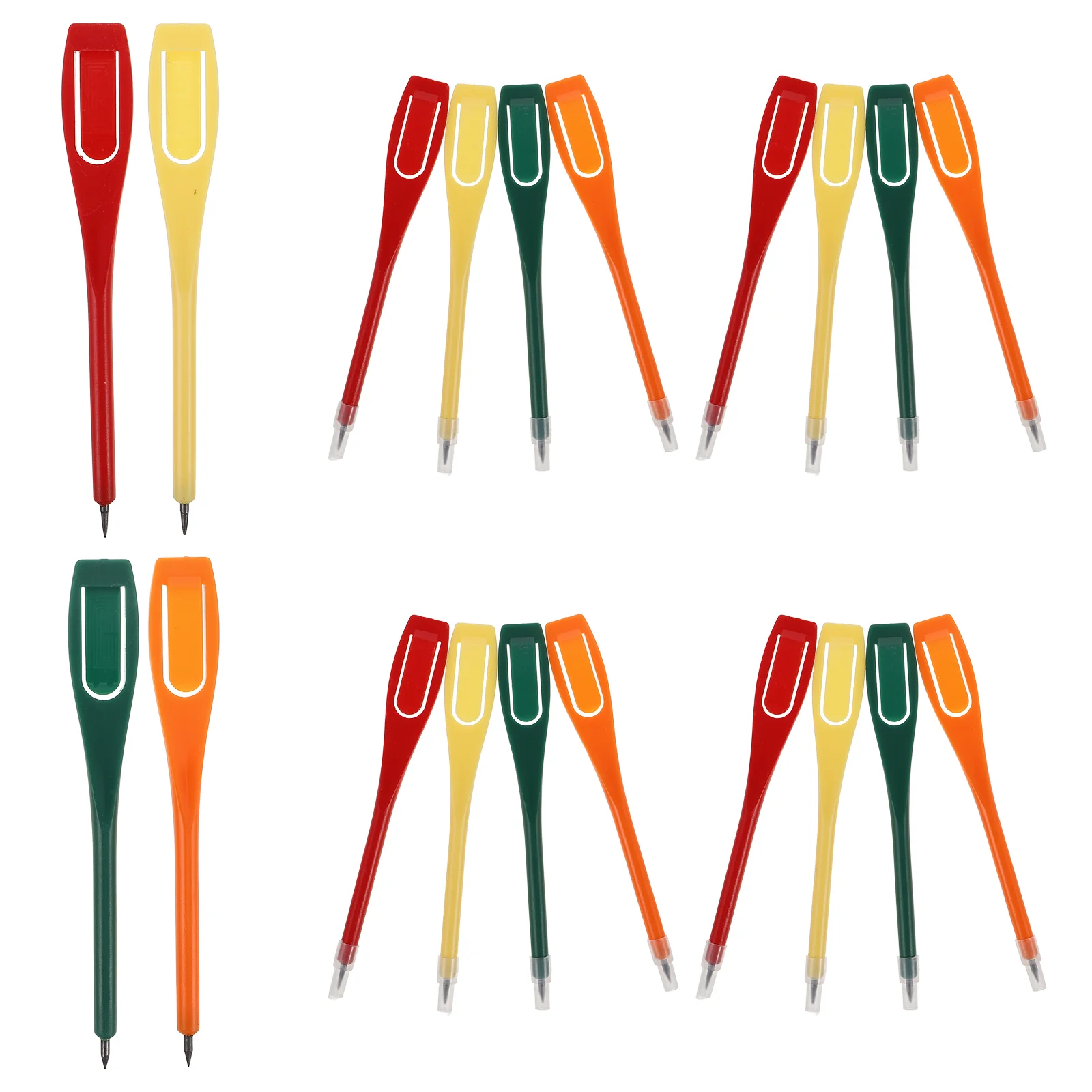 20pcs Golf Pencils Plastic Mini Clip Mini Level Golf Marker On Marker Training Accessories
20pcs Golf Pencils Plastic Mini Clip Mini Level Golf Marker On Marker Training Accessories