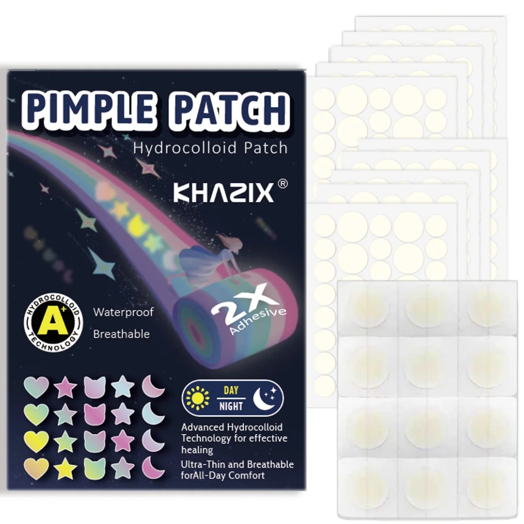 Hydrocolloid Acne Pimple Patch, Hydrocolloid Spot Stickers, Covering Zits and Defect, Nighttime Spot Stickers for Face and Skin
Hydrocolloid Acne Pimple Patch, Hydrocolloid Spot Stickers, Covering Zits and Defect, Nighttime Spot Stickers for Face and Skin