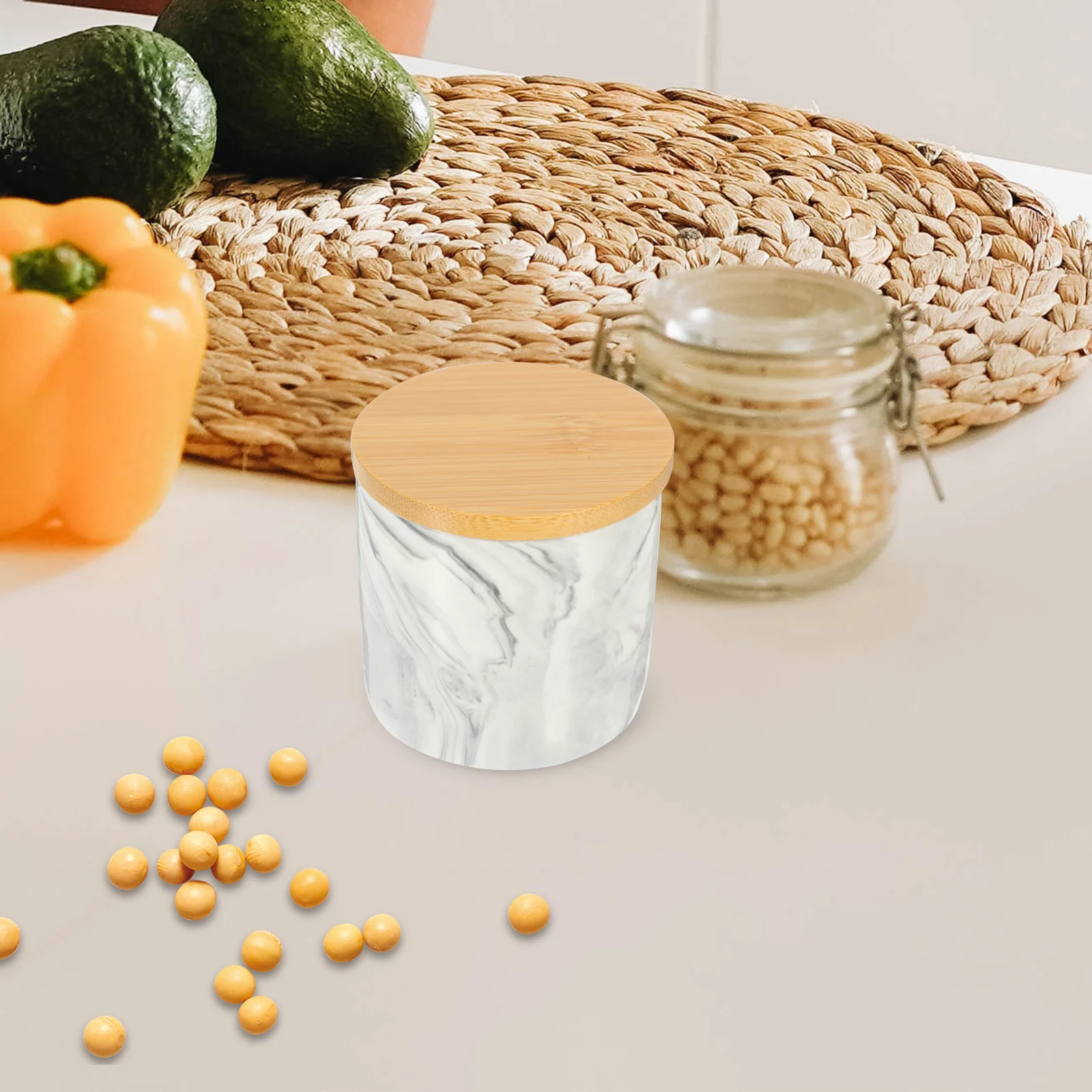 Sugar Bowl Salt Rack Storage Tank Jars Canister Ceramics Kitchen Canisters Airtight
Sugar Bowl Salt Rack Storage Tank Jars Canister Ceramics Kitchen Canisters Airtight