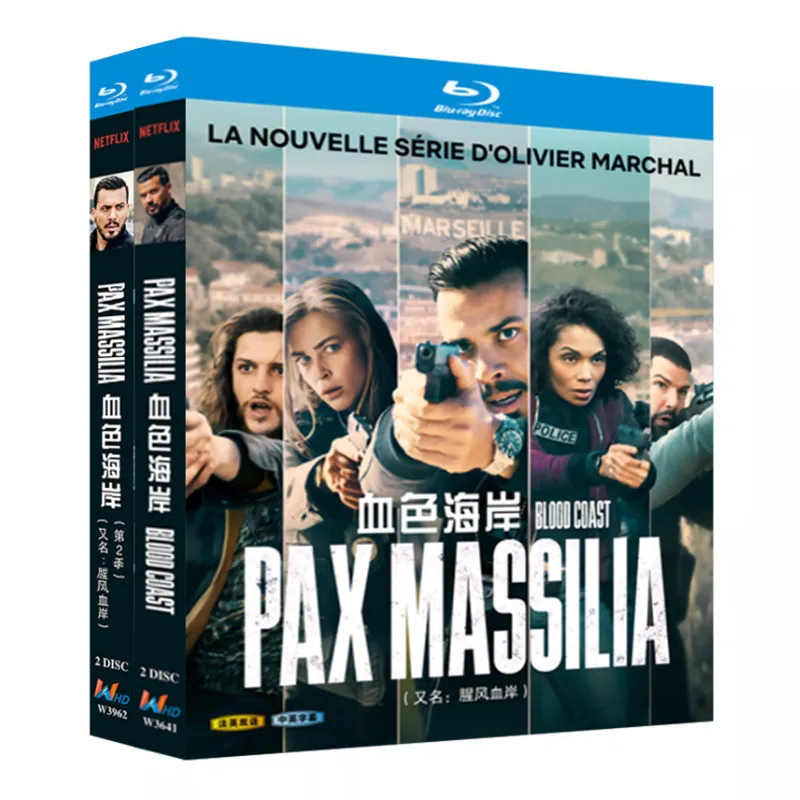 Blu-ray Ultra HD: Французский телесериал «Кроваво-красное побережье», сезоны 1–2, BD Box Set
Blu-ray Ultra HD: Французский телесериал «Кроваво-красное побережье», сезоны 1–2, BD Box Set
