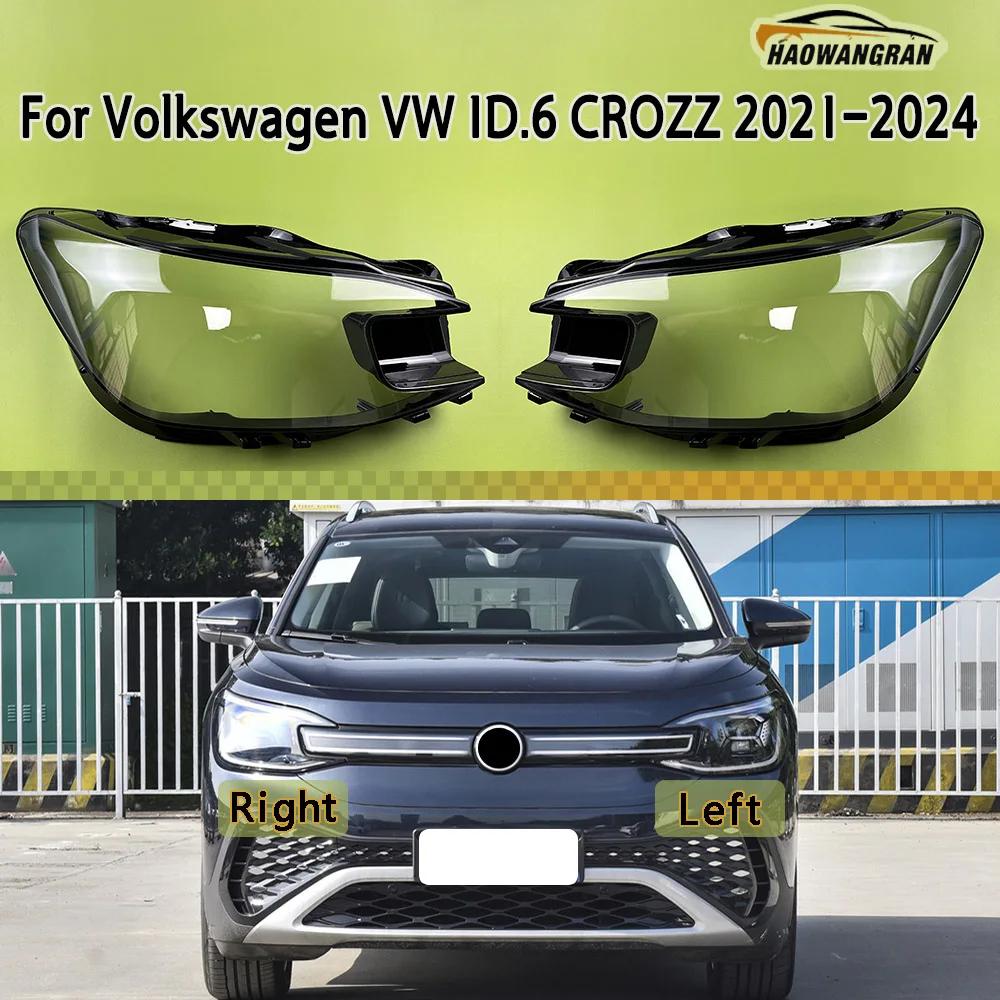 Car Front Headlight Lampshade Transparent Lampshell Lens Cover Plexiglass For Volkswagen VW ID.6 CROZZ 2021 2022 2023 2024
Car Front Headlight Lampshade Transparent Lampshell Lens Cover Plexiglass For Volkswagen VW ID.6 CROZZ 2021 2022 2023 2024