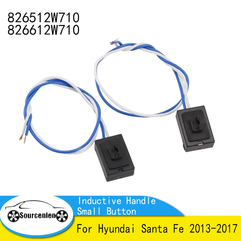 2Pcs Front Exterior Door Inductive Handle Small Button For Hyundai Santa Fe 2013-2017 826512W710 826612W710
2Pcs Front Exterior Door Inductive Handle Small Button For Hyundai Santa Fe 2013-2017 826512W710 826612W710