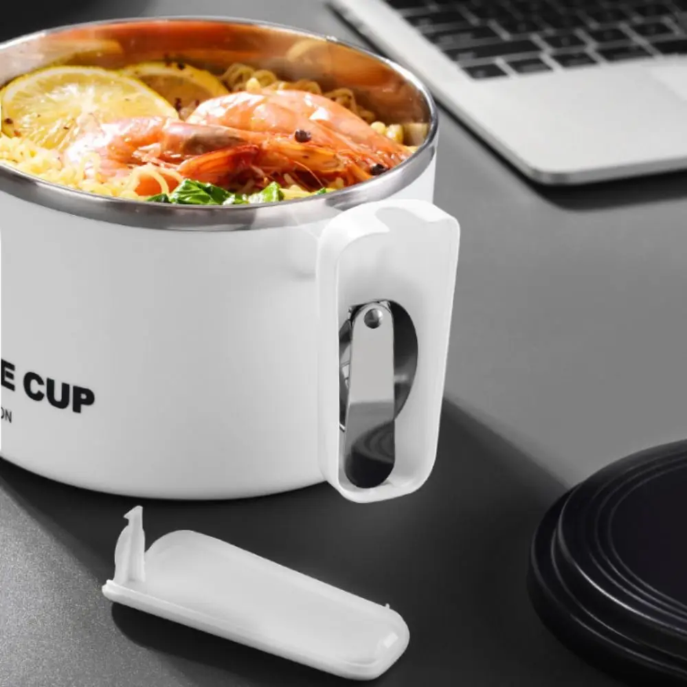 Stainless Steel Noodles Ramen Bowl Anti-scald Heat Resistant Noodles Cup with Handle Large Capacity Rice Soup Bowl Lunch Box
Stainless Steel Noodles Ramen Bowl Anti-scald Heat Resistant Noodles Cup with Handle Large Capacity Rice Soup Bowl Lunch Box