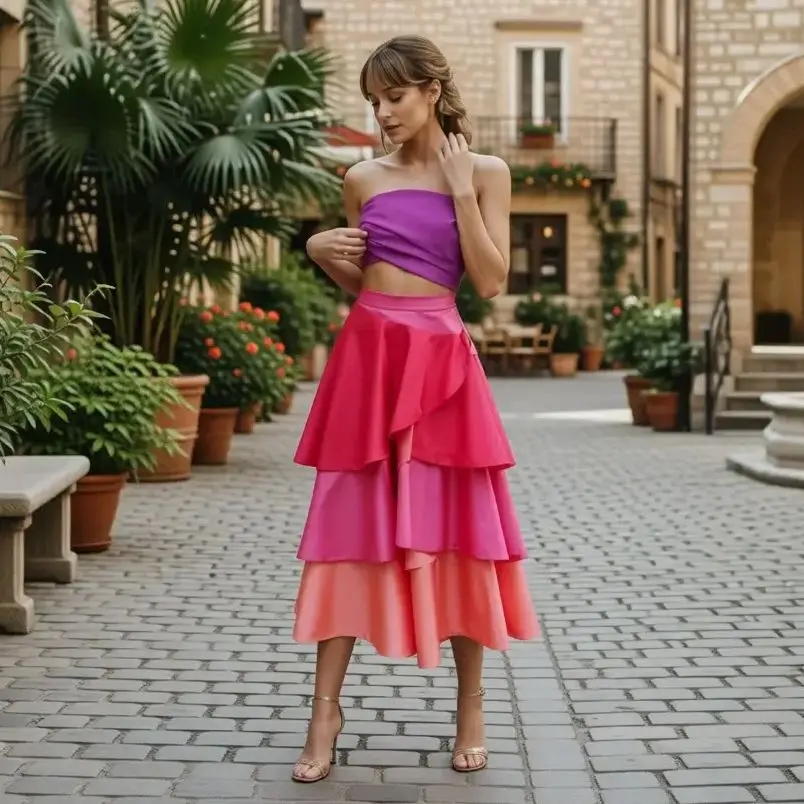 2026 Summer Women Tiered Ruffled Skirt Purple A-Line Midi Dress with Asymmetrical Layers Casual Party Dresses Ever Pretty
2026 Summer Women Tiered Ruffled Skirt Purple A-Line Midi Dress with Asymmetrical Layers Casual Party Dresses Ever Pretty