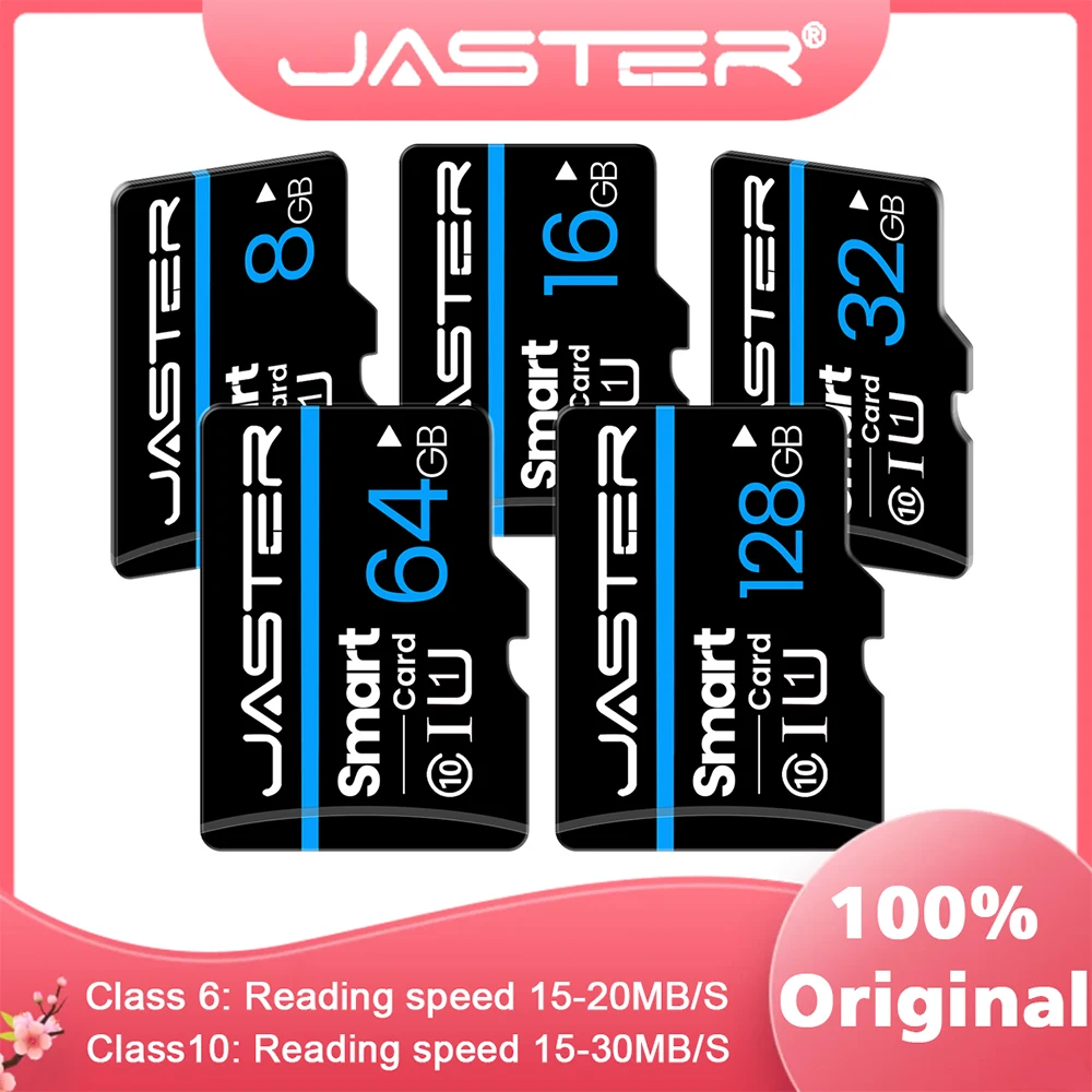 JASTER Memory Card Smart Sd Card 64gb Class 10 32GB 64GB 16GB 8GB Tf Card Smartsd Pen Drive Flash Memory Disk for SmartPhone
JASTER Memory Card Smart Sd Card 64gb Class 10 32GB 64GB 16GB 8GB Tf Card Smartsd Pen Drive Flash Memory Disk for SmartPhone