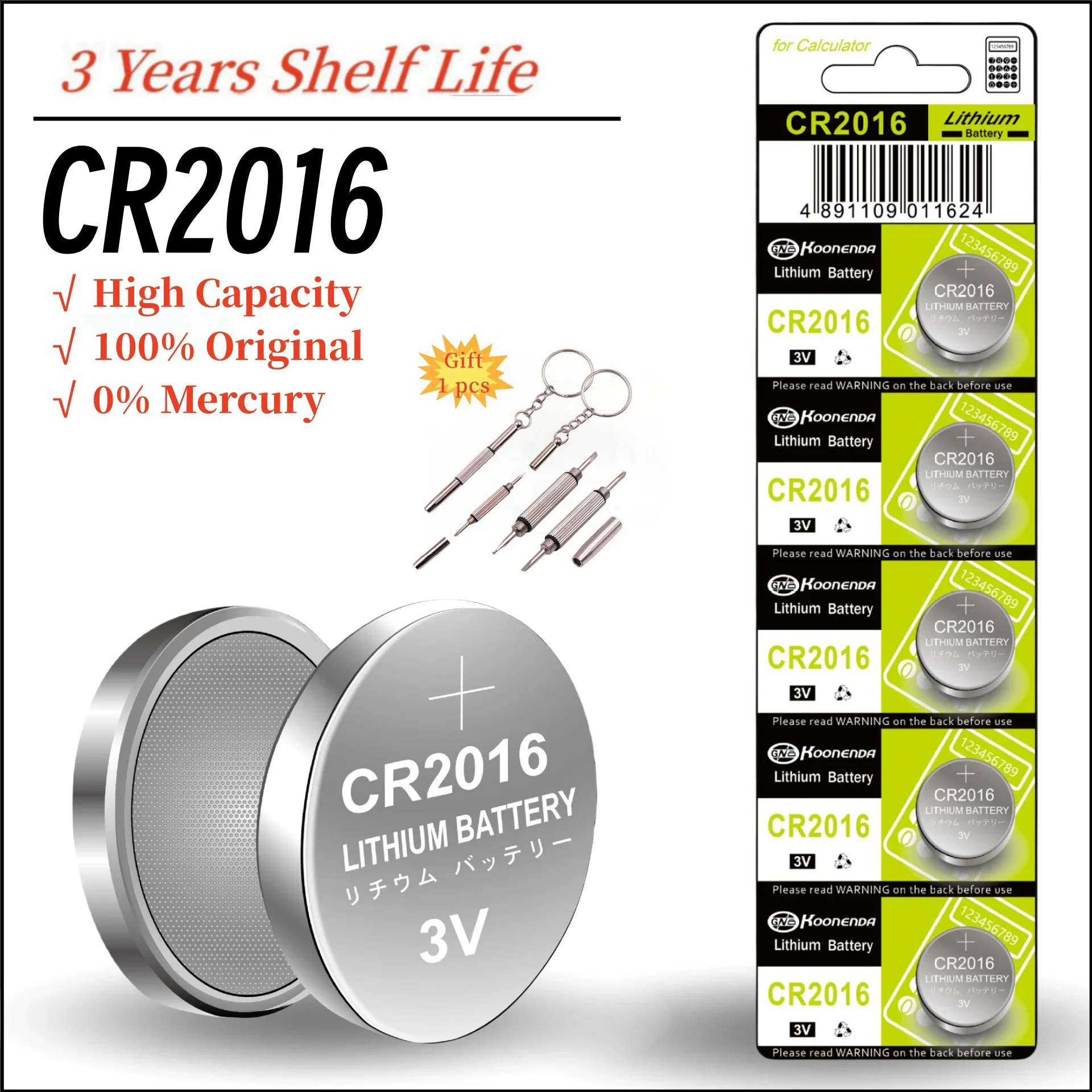 High Capacity 10-50pcs CR2016 3V Lithium Battery KND Button Battery For Watch Calculator Car Remote Control Button Coin Cell
High Capacity 10-50pcs CR2016 3V Lithium Battery KND Button Battery For Watch Calculator Car Remote Control Button Coin Cell