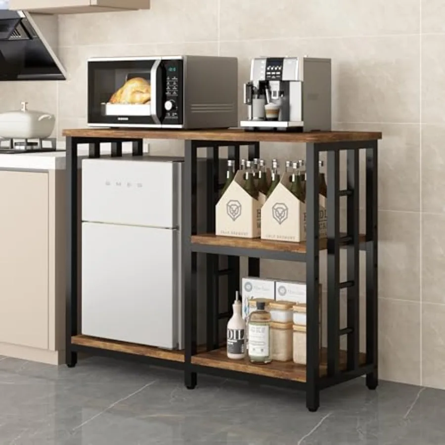 【Spot goods】4-Tier Kitchen Baker's Rack Mini Fridge and Microwave Oven Stand Table 5 Tiers Coffee Bar Table 20-29-37 Gallon Fis
【Spot goods】4-Tier Kitchen Baker's Rack Mini Fridge and Microwave Oven Stand Table 5 Tiers Coffee Bar Table 20-29-37 Gallon Fis