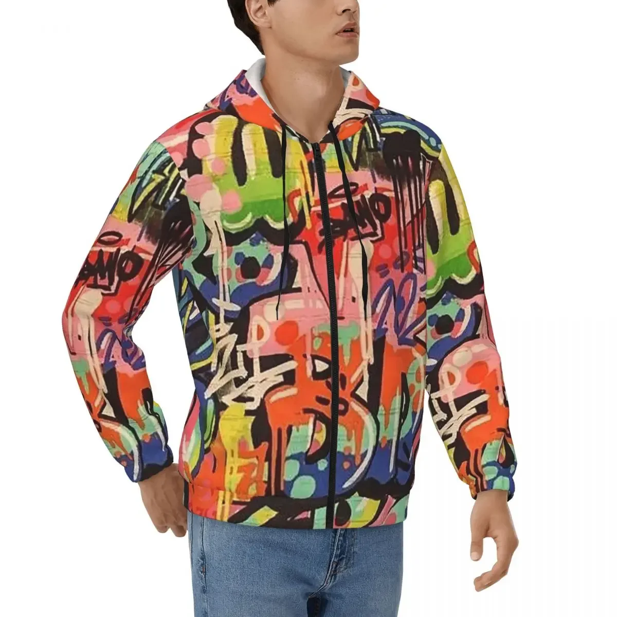 Городской узор, хип-хоп, граффити, уличное искусство, толстовки на молнии, пуловер в стиле хип-хоп, осенне-зимние толстовки, топы с длинными рукавами
Городской узор, хип-хоп, граффити, уличное искусство, толстовки на молнии, пуловер в стиле хип-хоп, осенне-зимние толстовки, топы с длинными рукавами