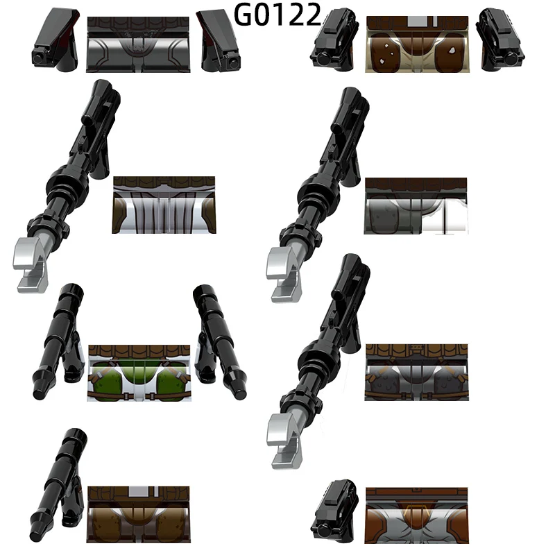 The Action Figures Weapons Pants Hair Parts Model Blocks MOC Bricks Set Gifts Toys For Children G0122
The Action Figures Weapons Pants Hair Parts Model Blocks MOC Bricks Set Gifts Toys For Children G0122