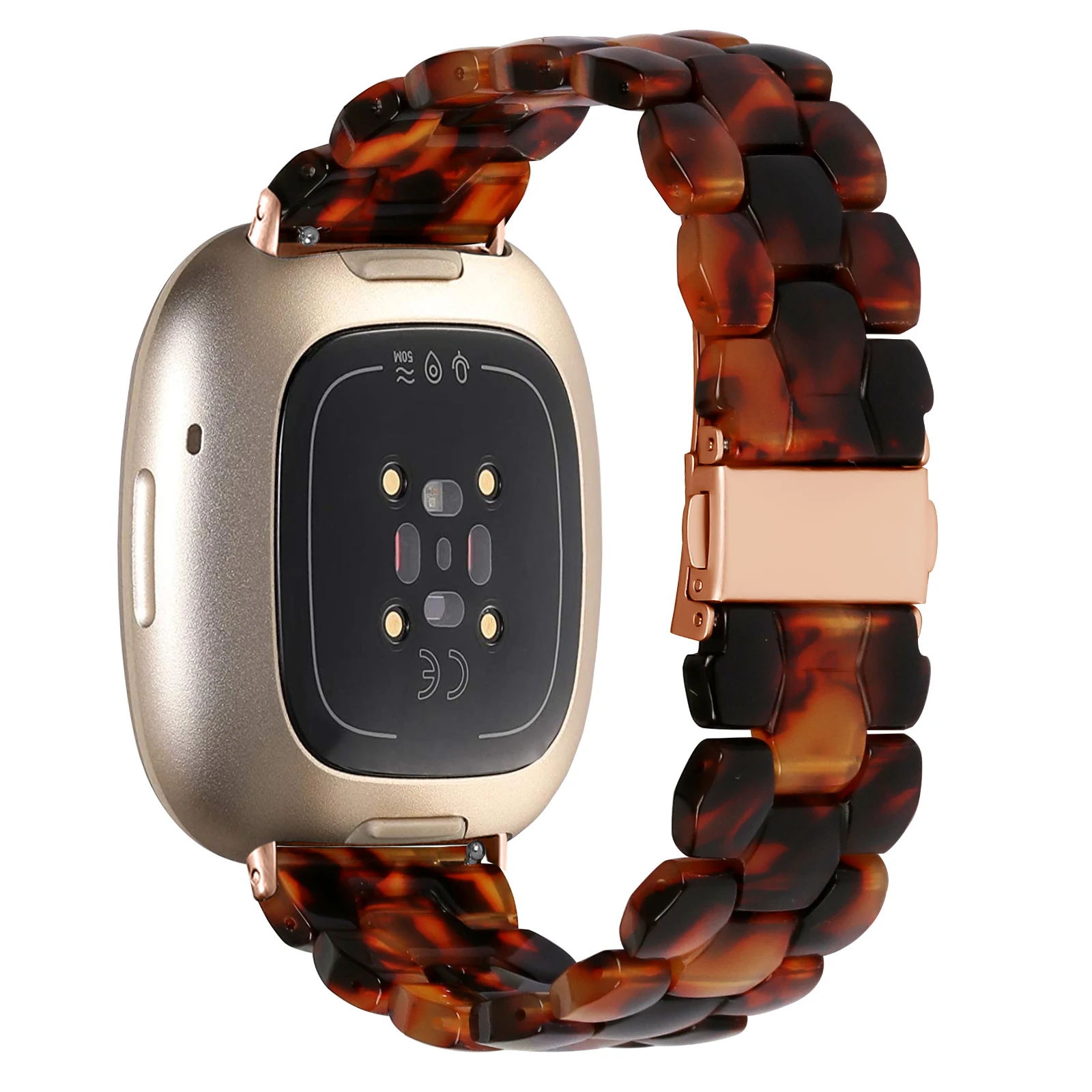 Водонепроницаемый ремешок для часов Fitbit Versa 3 / Sense, шестиугольный, из полимерной смолы, цвет черепаховой панцирь
Водонепроницаемый ремешок для часов Fitbit Versa 3 / Sense, шестиугольный, из полимерной смолы, цвет черепаховой панцирь