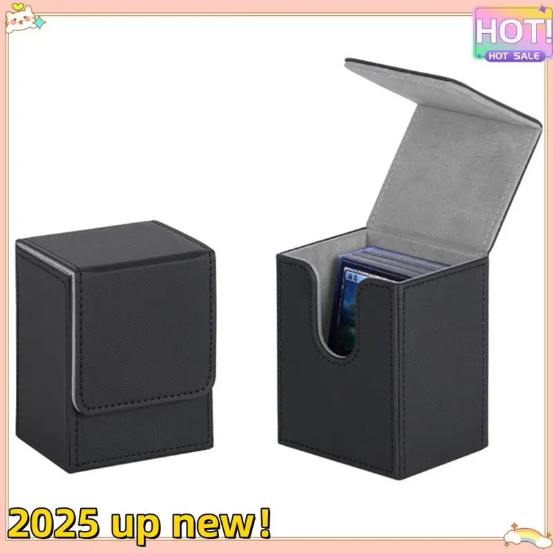 Classy-1Set Magnetic Card Storage Box Top Side-Loading Deck Case Game Cards Box Black Black
Classy-1Set Magnetic Card Storage Box Top Side-Loading Deck Case Game Cards Box Black Black