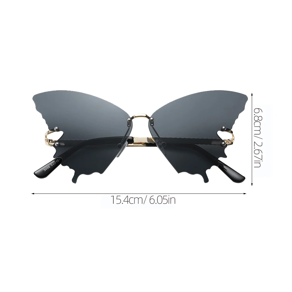 Butterfly Frame Sunglasses Retro Metal PC Lightweight Durable Eyewear Party Creative Glasses Decorative Stage Festive
Butterfly Frame Sunglasses Retro Metal PC Lightweight Durable Eyewear Party Creative Glasses Decorative Stage Festive