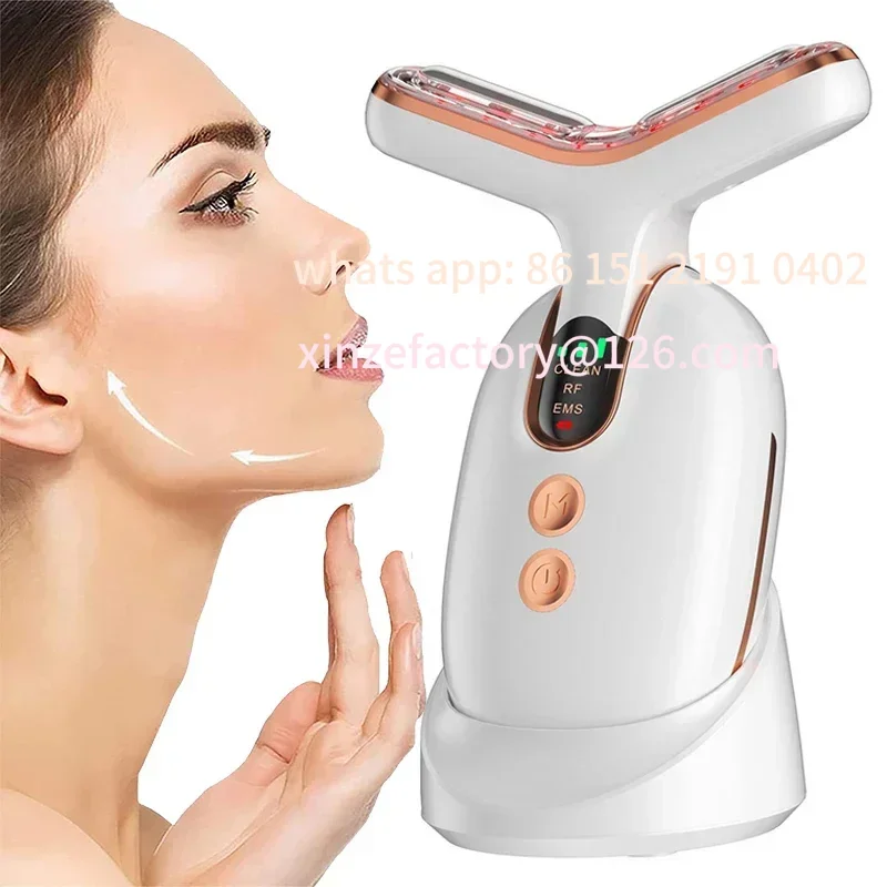 Customizable Face Neck Lifting Device Vibration EMS Facial Massager LED Light Therapy Machine Skin Tighten Wrinkle Remover
Customizable Face Neck Lifting Device Vibration EMS Facial Massager LED Light Therapy Machine Skin Tighten Wrinkle Remover