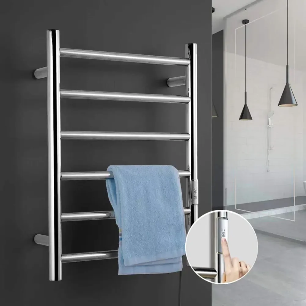 Processing custom electric towel rack bathroom electric heating towel rack stainless steel 6 rod mirror rack timing
Processing custom electric towel rack bathroom electric heating towel rack stainless steel 6 rod mirror rack timing