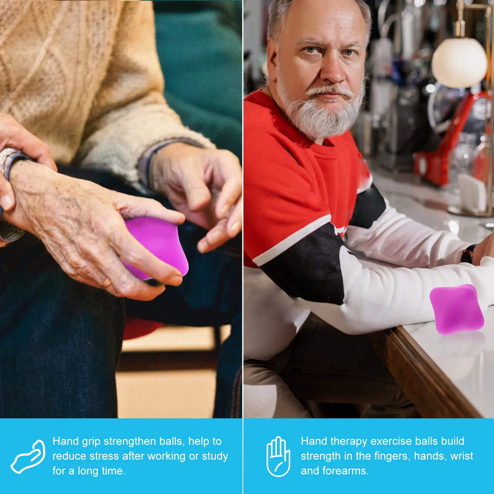 Hand Massage Ball with Hexagonal Design Strong Grip Exercise Ball for Fingers and Palm Healthy Silicone Material for Daily Hand
Hand Massage Ball with Hexagonal Design Strong Grip Exercise Ball for Fingers and Palm Healthy Silicone Material for Daily Hand