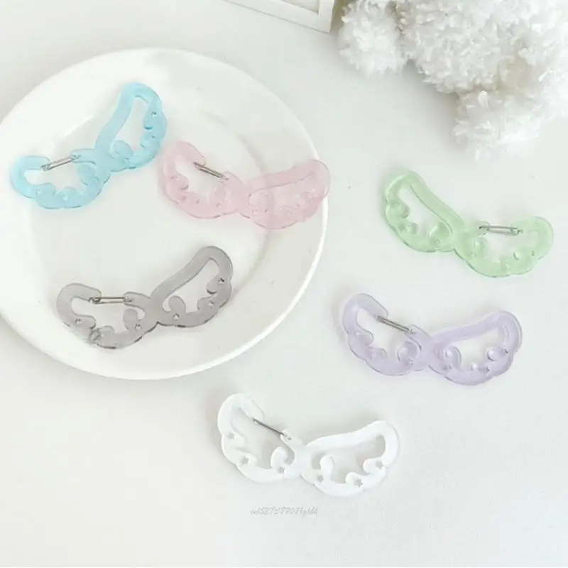 X5XA Карабин в форме крыла/звезды с акриловой пряжкой, брелок для ключей, универсальный крючок для ключей
X5XA Карабин в форме крыла/звезды с акриловой пряжкой, брелок для ключей, универсальный крючок для ключей