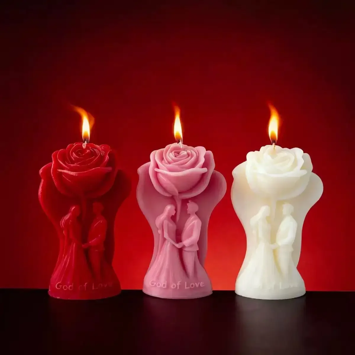 2026-Valentine's Day Rose Couple Aromatherapy Candle, Ins Creative Decoration, Romantic Wedding Decoration, Gift Candle Silicon
2026-Valentine's Day Rose Couple Aromatherapy Candle, Ins Creative Decoration, Romantic Wedding Decoration, Gift Candle Silicon