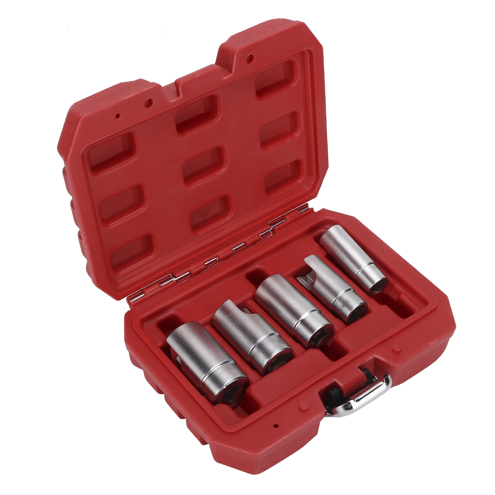 3/8in Drive Elbow Connector Socket Set Fitting Kit - Chrome-Plated Aluminum Car Repair Accessory Tool
3/8in Drive Elbow Connector Socket Set Fitting Kit - Chrome-Plated Aluminum Car Repair Accessory Tool