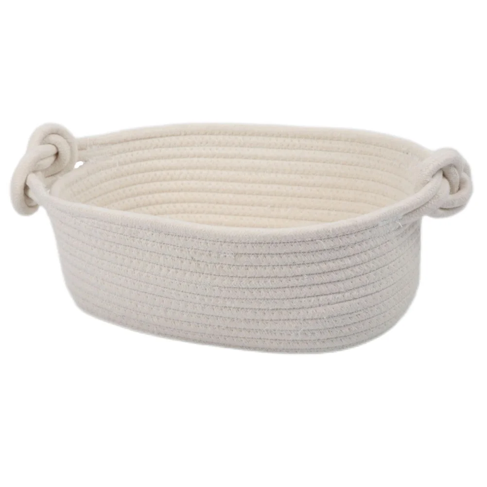 Storage Blue Decorative Basket Hamper Containers for Food Woven Baskets Rope Cotton Small
Storage Blue Decorative Basket Hamper Containers for Food Woven Baskets Rope Cotton Small