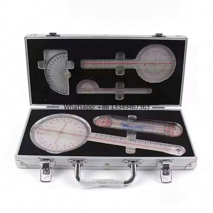 Joint Bend Measure Fitness Equipment EU-JDC Body Building PVC Protractor Medical Goniometer Angle Ruler
Joint Bend Measure Fitness Equipment EU-JDC Body Building PVC Protractor Medical Goniometer Angle Ruler