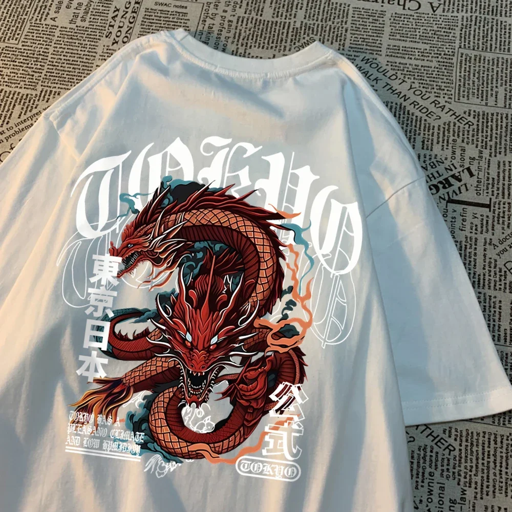 Summer 2025 Japan Tokyo Devil Dragon 100% Pure Cotton Men's T-shirt, men's retro loose top
Summer 2025 Japan Tokyo Devil Dragon 100% Pure Cotton Men's T-shirt, men's retro loose top