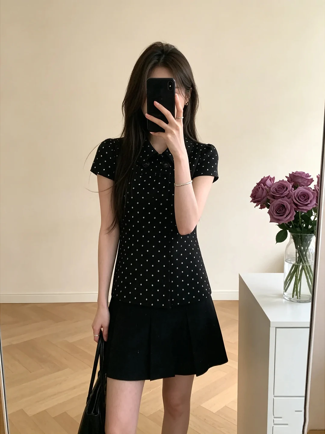 plus Size Retro Polka Dot Shirt Doll Collar Short Sleeve Women's Summer Slimming Top High End Feeling Korean Style Commute
plus Size Retro Polka Dot Shirt Doll Collar Short Sleeve Women's Summer Slimming Top High End Feeling Korean Style Commute