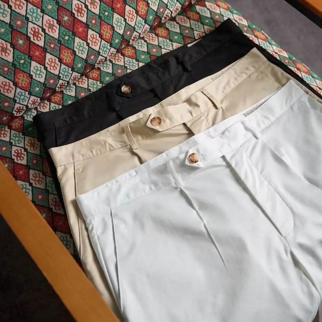 Italian old money BC gentleman simple solid color business casual trousers
Italian old money BC gentleman simple solid color business casual trousers