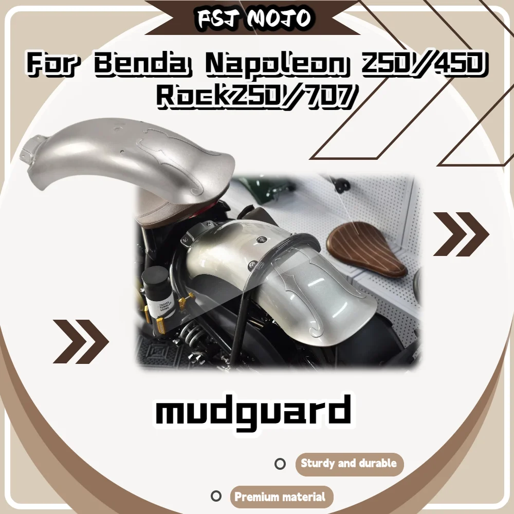 For Benda Napoleon 250/450 Rock 707 Thickened Mudguard Set, No Drilling Splash Guard Cruiser Mod Accessories
For Benda Napoleon 250/450 Rock 707 Thickened Mudguard Set, No Drilling Splash Guard Cruiser Mod Accessories