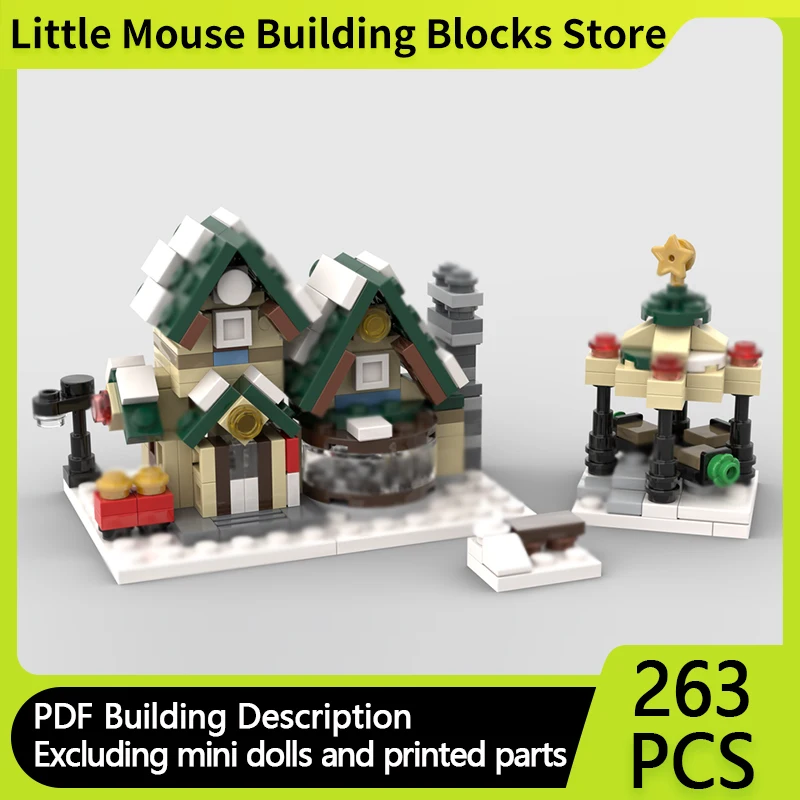 Модель City Street View MOC, строительные кирпичи, зимняя деревня, почтовый офис, модульная технология, подарок, праздник, сборка, детский игрушечный костюм
Модель City Street View MOC, строительные кирпичи, зимняя деревня, почтовый офис, модульная технология, подарок, праздник, сборка, детский игрушечный костюм