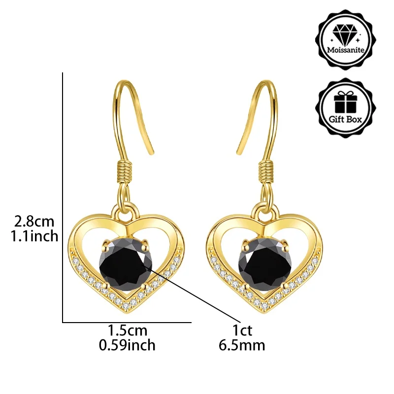 LAMVOICE День святого Валентина, подарок для дочери, 2-каратные гипоаллергенные серьги с муассанитом, дизайнерский товар высокого качества
LAMVOICE День святого Валентина, подарок для дочери, 2-каратные гипоаллергенные серьги с муассанитом, дизайнерский товар высокого качества