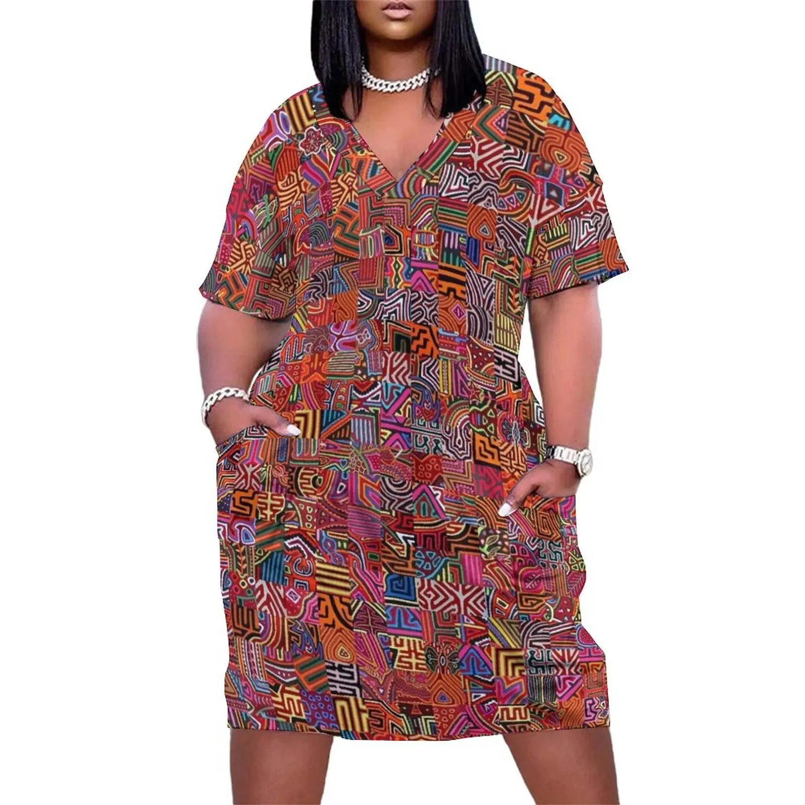 Molas Loose Pocket Dress wedding dresses for parties loose summer dress luxury evening dresses 2025
Molas Loose Pocket Dress wedding dresses for parties loose summer dress luxury evening dresses 2025