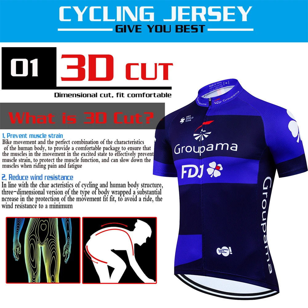 FDJ Bicycle Mtb Men's Clothing Set Men's Cycling Clothing Man Cycle Wear Bycicle Jacket Mountain Bike Jerseys Bib Shorts Summer
FDJ Bicycle Mtb Men's Clothing Set Men's Cycling Clothing Man Cycle Wear Bycicle Jacket Mountain Bike Jerseys Bib Shorts Summer