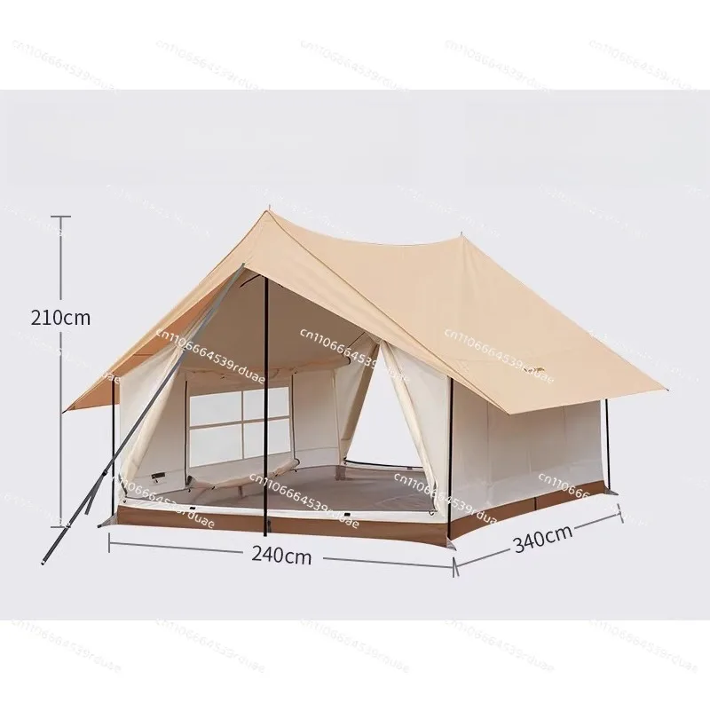 Outdoor camping large roof tent, canopy tent 2 in 1 tent. Camping overnight tents
Outdoor camping large roof tent, canopy tent 2 in 1 tent. Camping overnight tents
