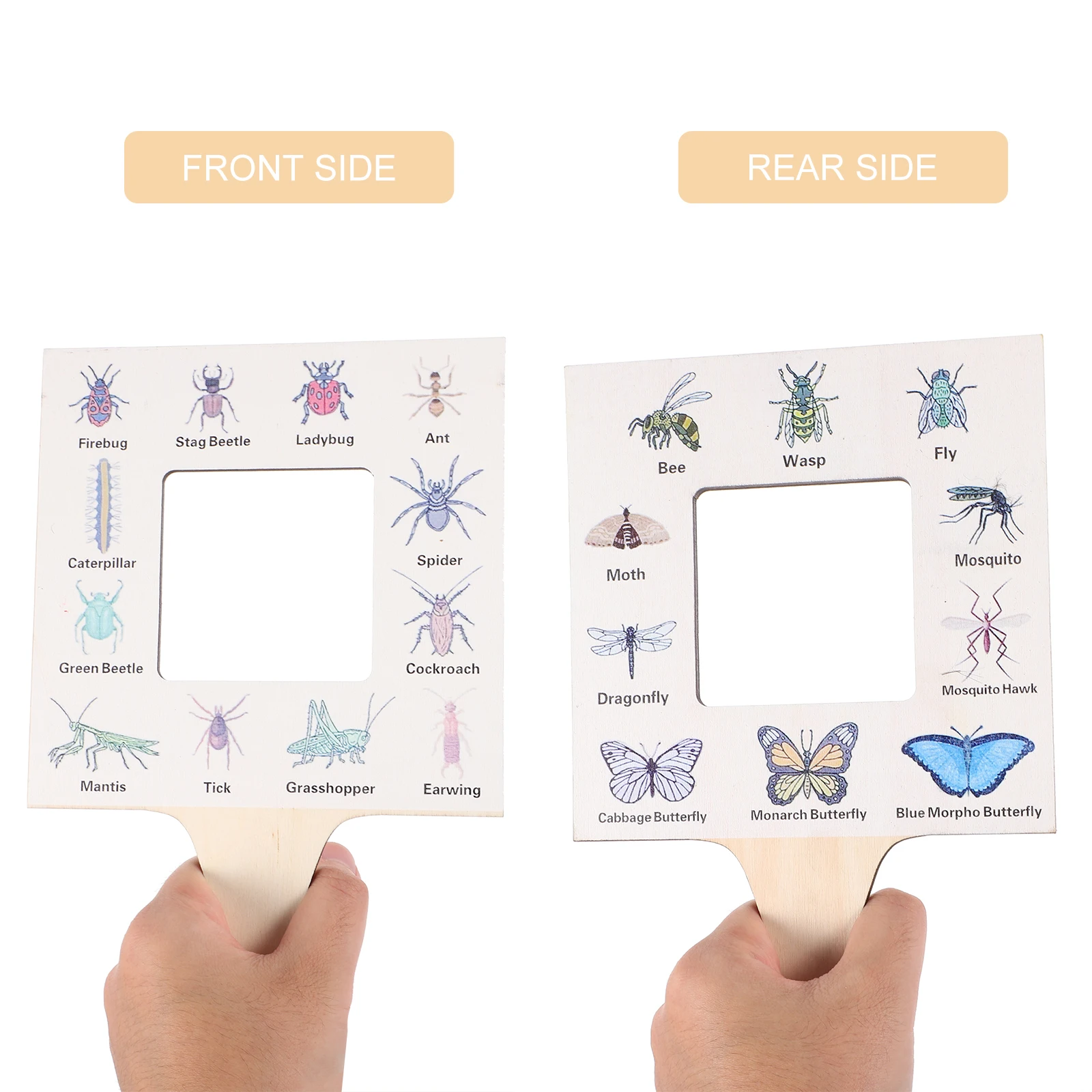 Wood Nature for Kids Outdoor Exploration Tool Educational Observation Viewfinder with Identification Chart Learning Toy
Wood Nature for Kids Outdoor Exploration Tool Educational Observation Viewfinder with Identification Chart Learning Toy