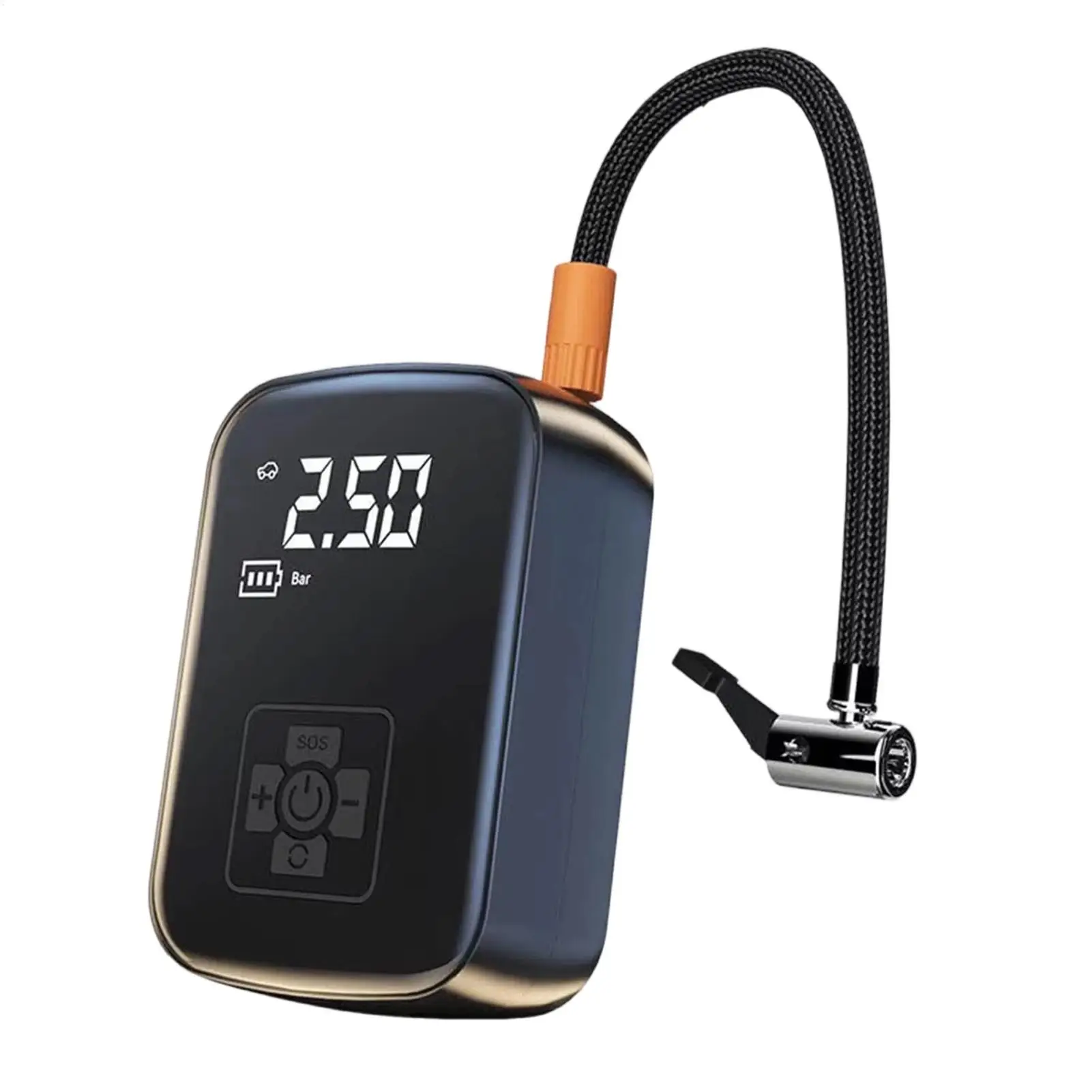 For Car Tire Inflator Mini Auto Shut-Off With Pressure Gauge Tire Inflator Portable Air Compressor For Bike Scooter Motorcycle
For Car Tire Inflator Mini Auto Shut-Off With Pressure Gauge Tire Inflator Portable Air Compressor For Bike Scooter Motorcycle