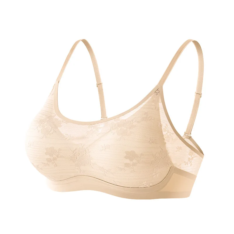 Women's Sexy Hollow-out No Steel Ring Bra Thin Section Seamless Push Up Gathered Small Mulberry Silk Comfortable Underwear
Women's Sexy Hollow-out No Steel Ring Bra Thin Section Seamless Push Up Gathered Small Mulberry Silk Comfortable Underwear