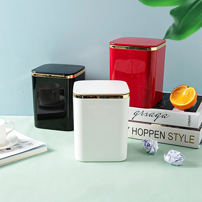 Modern Plastic Trash Can Nordic Luxury Hanging Small Trash Bin Cleaning Desk Outdoor Toilet Table Cubo Basura Plastic Bucket BY
Modern Plastic Trash Can Nordic Luxury Hanging Small Trash Bin Cleaning Desk Outdoor Toilet Table Cubo Basura Plastic Bucket BY