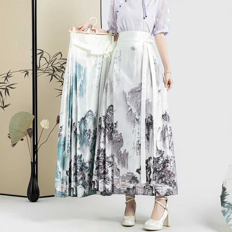 Summer Skirts Womens 2024 New Vintage Floral Print Pleated Skirt High Waist Casual Midi Skirt Women Clothes
Summer Skirts Womens 2024 New Vintage Floral Print Pleated Skirt High Waist Casual Midi Skirt Women Clothes
